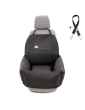 "Ero Soft" dog car seat BLACK size S/M/L