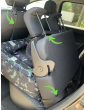 "Ero Soft" dog car booster seat MONO BLACK size L
