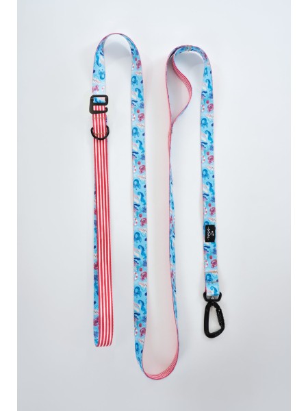 Dog leash with hip belt 3m Psyrenki
