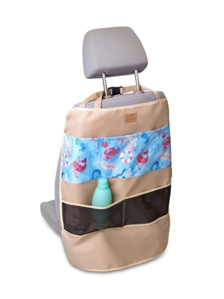 Kick mat with pockets for kids Sea dog