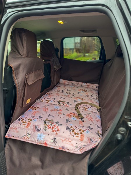copy of KUKO+ Brown Modular Dog Car Mat for the Full Back Seat | Compact & Mid-Size...