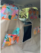 Kuko+ dog seat cover "How are you summer" WITH SEAT BELT