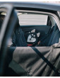 Kuko+ dog seat cover "Mono Black" WITH SEAT BELT