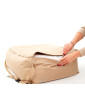 "Ero Soft" dog car booster seat MONO BEIGE size L