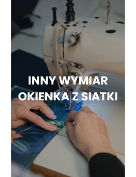 Inny wymiar okienka z siatki w macie Kuko+