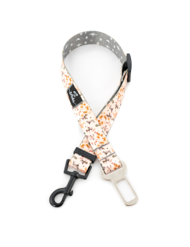 Dog seatbelt - standard car seatbelt slot Flower HAUer