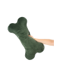 Cube Pillow for Dogs VELVET BOTTLE GREENsize S/M